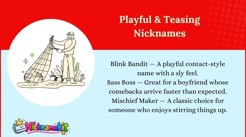 Playful & Teasing Nicknames