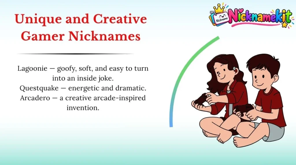 Unique and Creative Gamer Nicknames